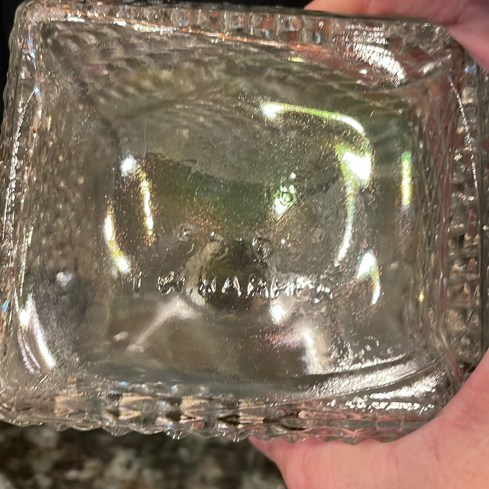 Vintage Mid Century I W Harper Glass Whiskey Decanter - Picture 8 of 8